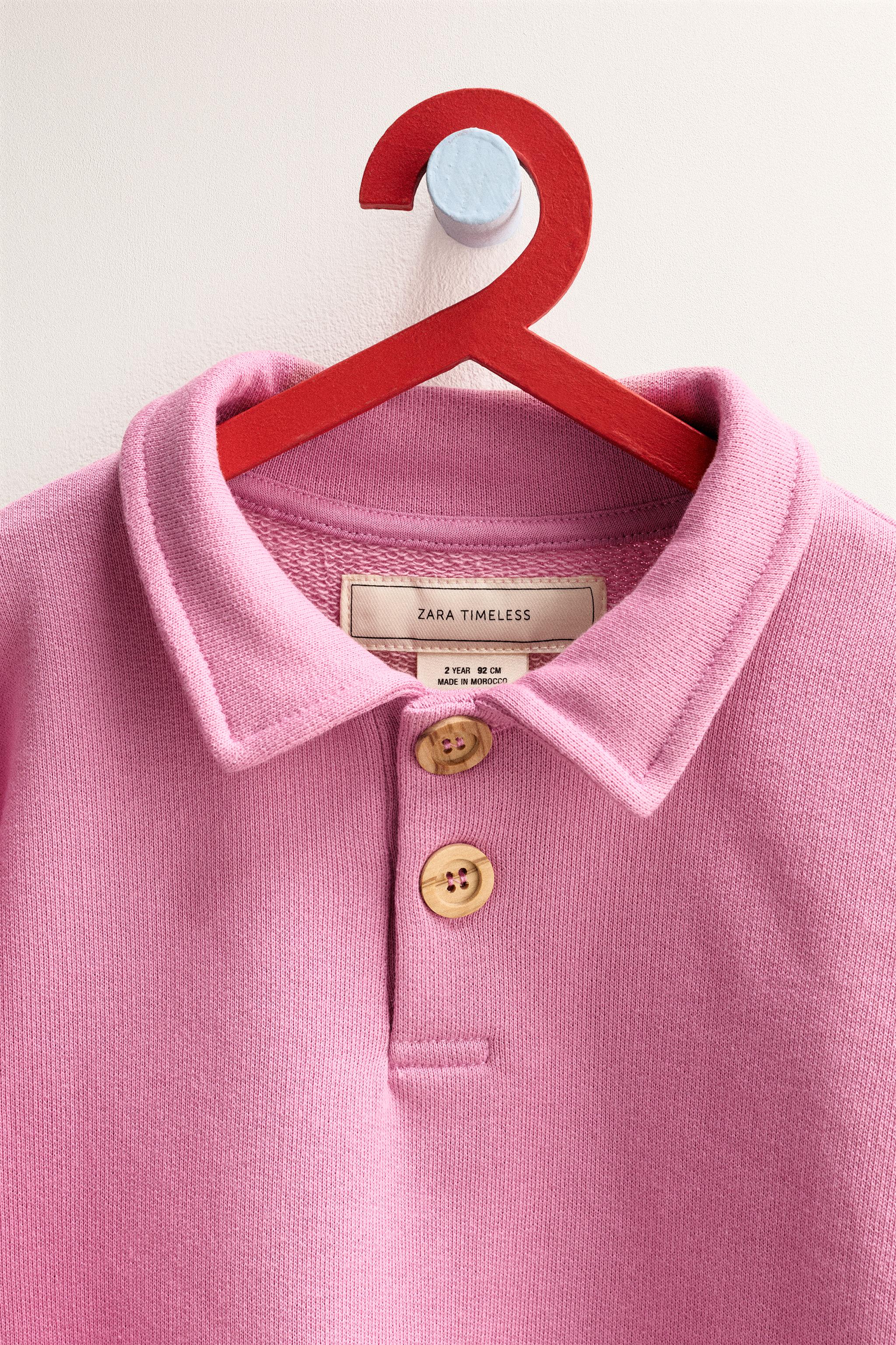 ZARA TIMELESS - PLAIN POLO NECK SWEATSHIRT